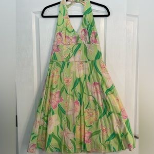 Lilly Pulitzer White Label Halter Dress